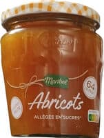 Confiture d'abricots allégée en sucres