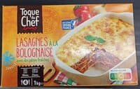 Lasagnes à la bolognaise