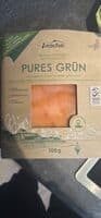 Pures Grün Räucherlachs