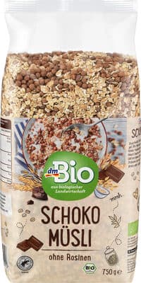 Schoko Müsli ohne Rosinen