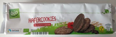 Hafercookies mit Zartbitterschokolade
