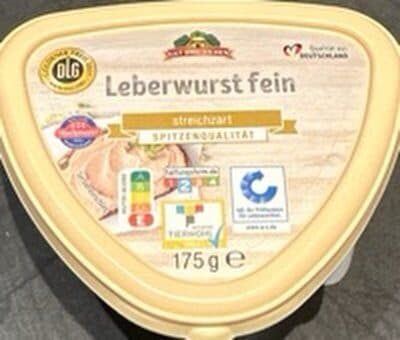 Leberwurst fein