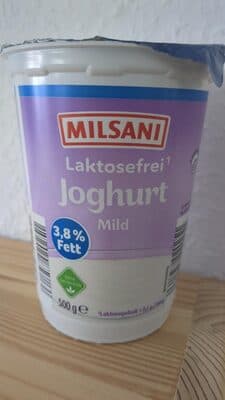 Joghurt laktosefrei