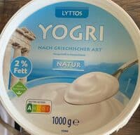 Yogri - Joghurterzeugnis nach griechischer Art