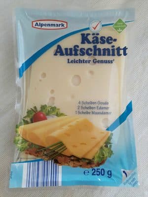 Käse-Aufschnitt Leichter Genuss
