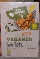 Veganer Bio Tofu Natur