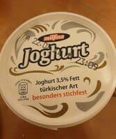 Joghurt 3,5% Fett türkischer Art