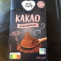 Kakao zum Backen
