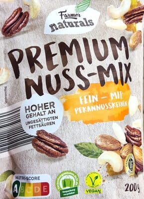 Premium-Nussmix - Fein mit Pekannusskernen