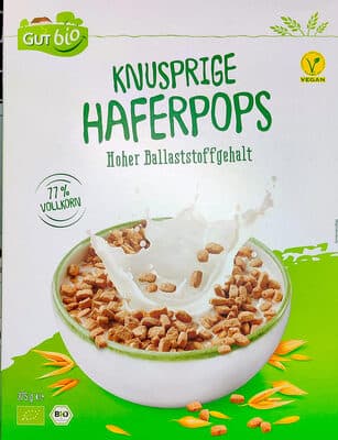 Knusprige Bio-Haferpops