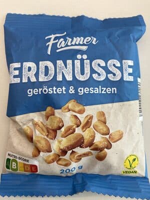 Erdnusskerne - geröstet und gesalzen