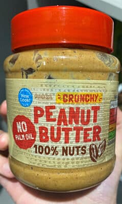 CRUNCHY PEANUT butter