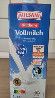H-Vollmilch 3,5 % Fett