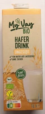 Haferdrink ungesüßt