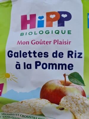 Galette de riz à la pomme