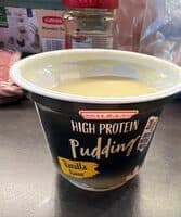 Pudding protéiné vanille