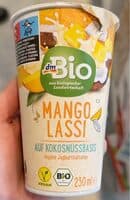 Mango Lassi auf Kokosnussbasis