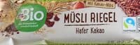 Müsli Riegel Hafer Kakao