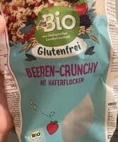 Beeren-Crunchy mit Haferflocken