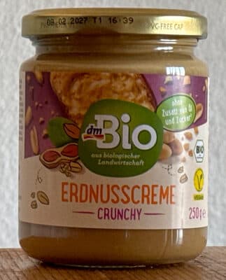 Bio Erdnusscreme Crunchy
