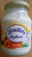 Joghurt Aprikose, Joghurt mit 13,5 % Aprikosenzubereitung, 3,8 % Fett im Milchanteil