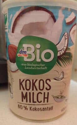 Kokosmilch von dm Bio