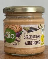 Brotaufstrich Streichcreme Aubergine