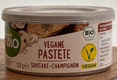 Vegane Pastete - Shiitake-Champignon