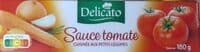 Sauce tomate cuisinée aux petits légumes