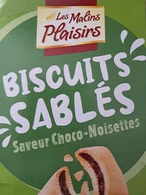 Biscuits Sablés Saveur Choco-Noisette
