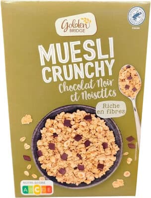 Muesli Crunchy Chocolat noir et noisettes