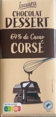Chocolat dessert 64% cacao Corsé