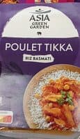 Poulet tikka riz basmati