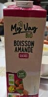 Boisson amande sucrée