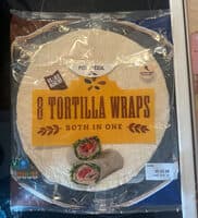 8 Tortilla Wraps