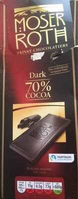 70% Dark Chocolate