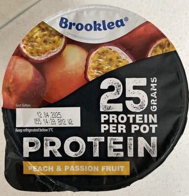 Peach & Passion Fruit Protein Yogurt