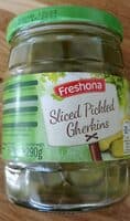 Sliced Gherkins