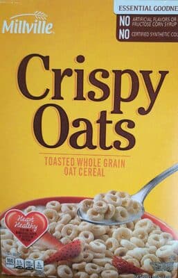 Crispy Oats Toasted Whole Grain Oat Cereal