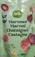 Maronen, geschält, gegart