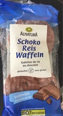Vollmilch Schoko Reiswaffeln Bio