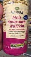 Mais Amaranth Waffeln