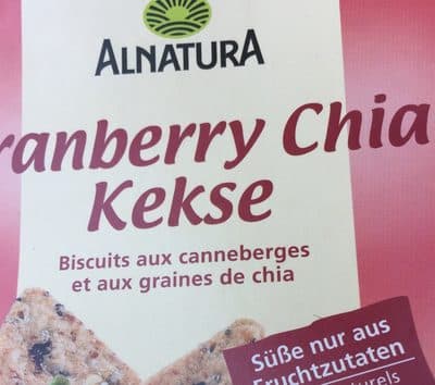 Cranberry Chia Keske