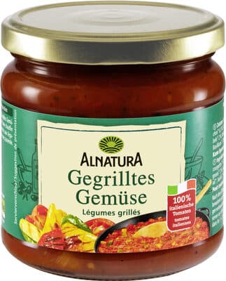 Tomatensauce Gegrilltes Gemüse 350M