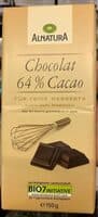 Chocolat 64% Cacao