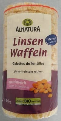 Alnatura Linsenwaffeln 4104420231658 Bio Linsenwaffeln mit Salz, glutenfrei