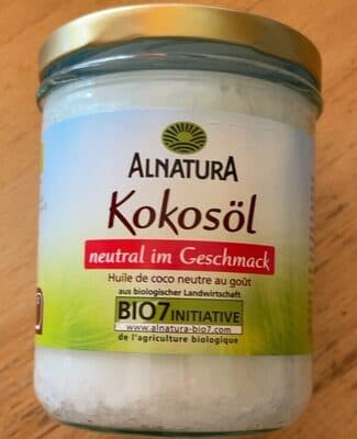 Alnatura Kokosöl neutral im Geschmack 400mi 5.99€ 1l 14.58€