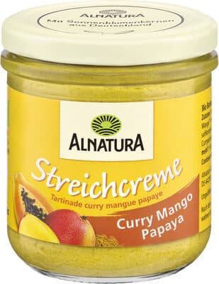 Streichcreme Curry Mango Papaya