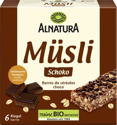 Müsli Riegel Schoko
