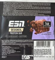 Designer Portein Bar - Fudge Brownie